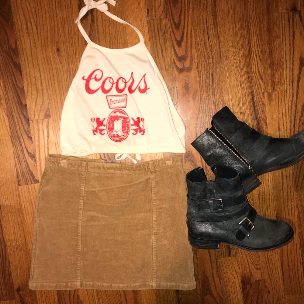 Vintage Coors Crop Top